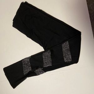 Badgley Mishka leggings black, metallic accent